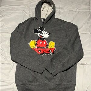 Disney Charcoal Mickey Mouse Men's Hoodie